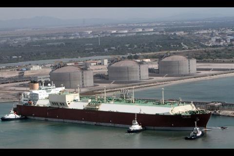 Existing LNG terminal at Marseille